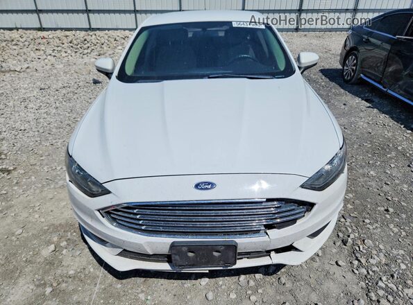 3FA6P0LU2JR235110 2018 FORD FUSION White Вид спереду