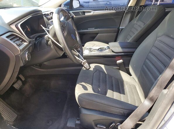 3FA6P0LU2JR241893 2018 FORD FUSION Синий Вид салона спереди