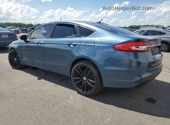 3FA6P0LU2JR241893 2018 FORD FUSION Синий 