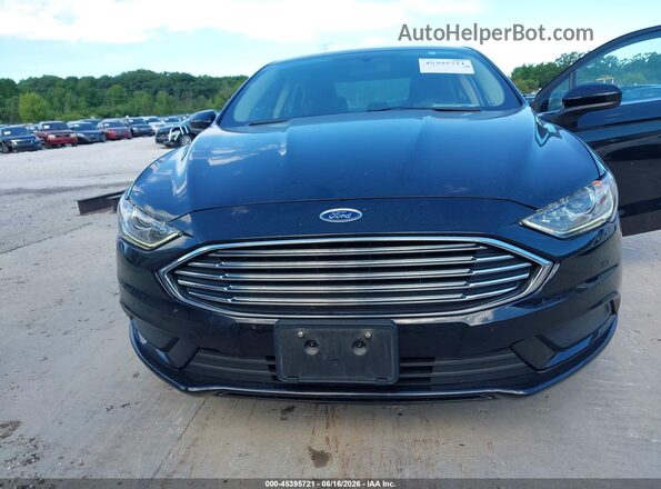 3FA6P0LU2JR258077 2018 FORD FUSION HYBRID Black Դիմացի տեսք