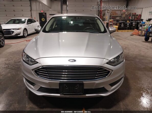 3FA6P0LU2JR258080 2018 FORD FUSION HYBRID Silver Սալոնի 360 աստիճան տեսք