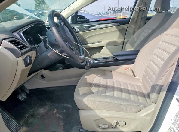 3FA6P0LU2KR188047 2019 FORD FUSION White Սալոնի դիմացի տեսք