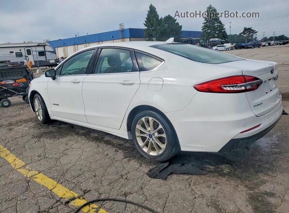 3FA6P0LU2KR188047 2019 FORD FUSION White Հետևի ձախ