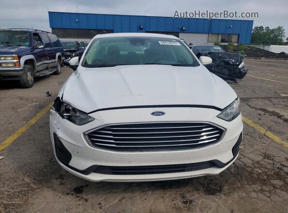 3FA6P0LU2KR188047 2019 FORD FUSION White Դիմացի տեսք