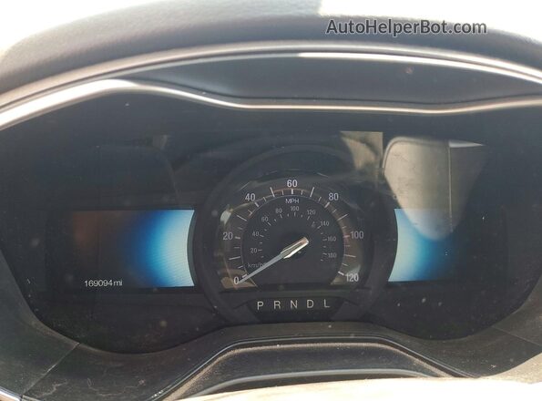 3FA6P0LU2KR188047 2019 FORD FUSION White Սարքավորումների վահանակի տեսք