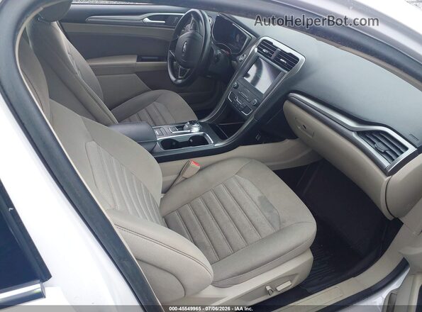 3FA6P0LU2KR192096 2019 FORD FUSION HYBRID White Սալոնի դիմացի տեսք