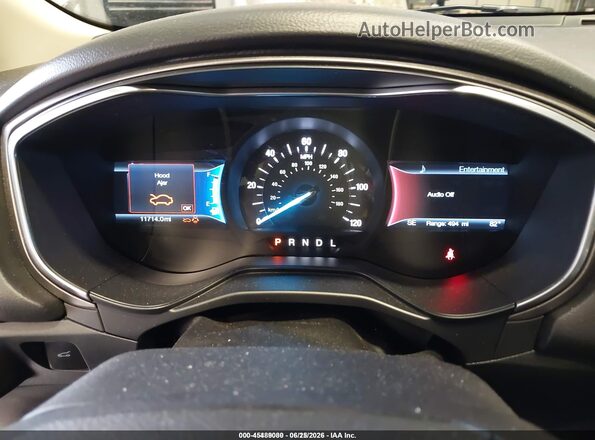 3FA6P0LU2KR274460 2019 FORD FUSION HYBRID Silver Rear seats view