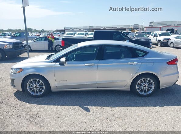 3FA6P0LU2KR274460 2019 FORD FUSION HYBRID Silver 360 interior view