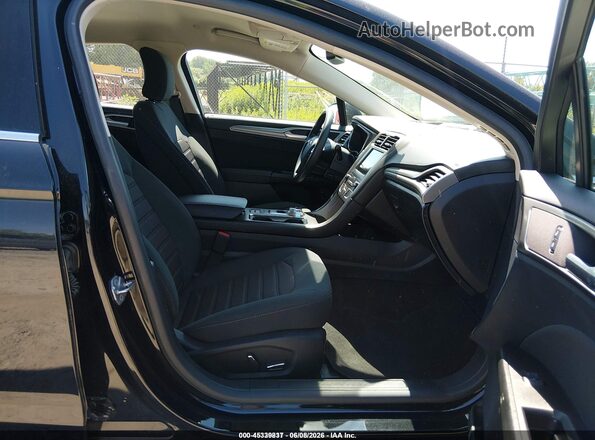 3FA6P0LU2KR274541 2019 FORD FUSION HYBRID Black Սալոնի դիմացի տեսք