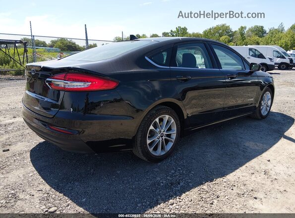 3FA6P0LU2KR274541 2019 FORD FUSION HYBRID Black Հետևի աջ