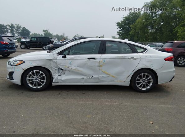 3FA6P0LU2LR101572 2020 FORD FUSION Белый Вид спереди