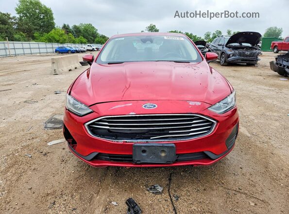 3FA6P0LU2LR162274 2020 FORD FUSION Red Vista frontal