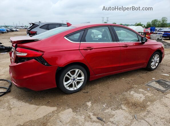 3FA6P0LU2LR162274 2020 FORD FUSION Red Trasero derecho