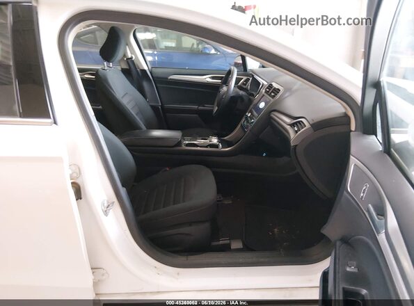 3FA6P0LU2LR225583 2020 FORD FUSION White წინა სალონის ხედი