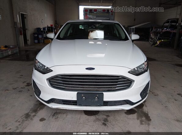 3FA6P0LU2LR225583 2020 FORD FUSION White 