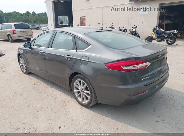3FA6P0LU2LR263685 2020 FORD FUSION Gray Задня ліва чверть