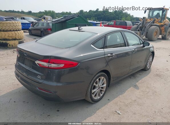 3FA6P0LU2LR263685 2020 FORD FUSION Gray Задня права чверть