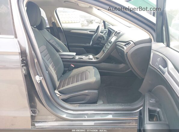 3FA6P0LU2LR263685 2020 FORD FUSION Gray Вид салону спереду