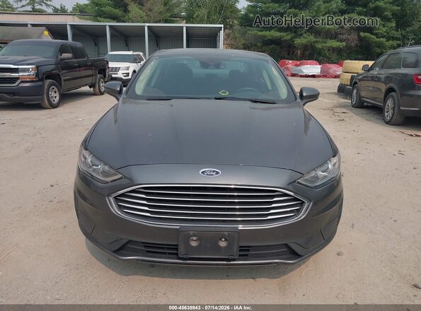 3FA6P0LU2LR263685 2020 FORD FUSION Gray Вид задньої частини салону