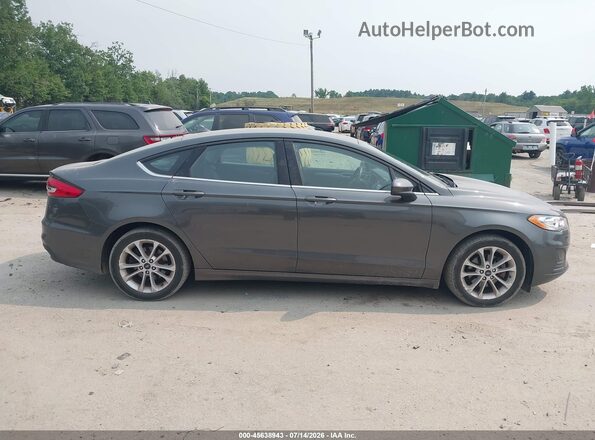 3FA6P0LU2LR263685 2020 FORD FUSION Gray Панорамний вид салону 360°