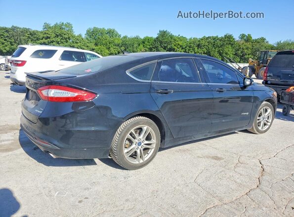 3FA6P0LU3GR404219 2016 FORD FUSION Black Задня права чверть