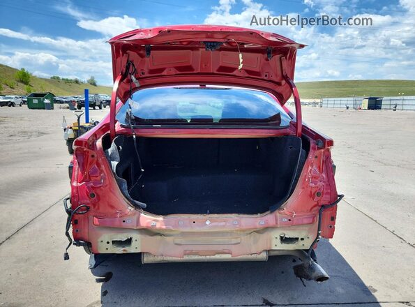 3FA6P0LU3HR278400 2017 FORD FUSION Красный Вид сзади
