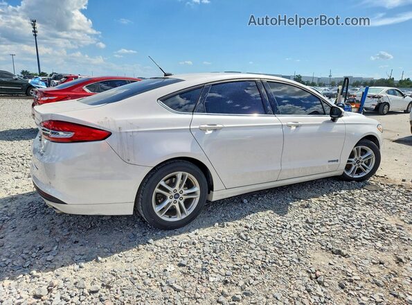 3FA6P0LU3JR174902 2018 FORD FUSION White Rear right