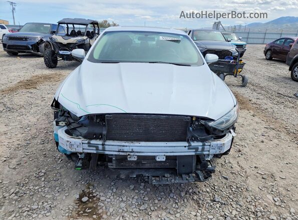 3FA6P0LU3JR241871 2018 FORD FUSION Белый Вид спереди