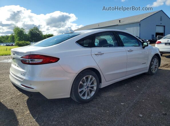 3FA6P0LU3KR130075 2019 FORD FUSION White Հետևի աջ