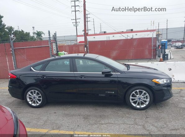 3FA6P0LU3KR211531 2019 FORD FUSION HYBRID Black სალონის 360-გრადუსიანი ხედი