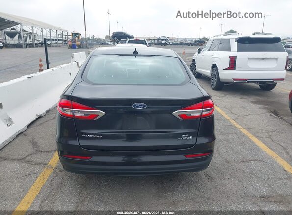 3FA6P0LU3KR211531 2019 FORD FUSION HYBRID Black 