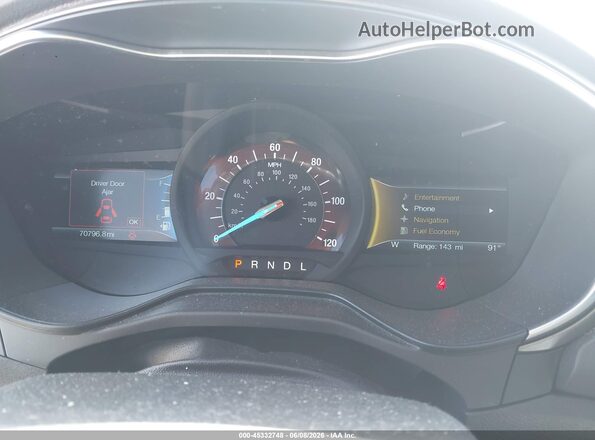 3FA6P0LU3KR223162 2019 FORD FUSION HYBRID Black Widok tylnych siedzeń