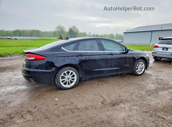 3FA6P0LU3KR286133 2019 FORD FUSION Черный Задняя правая четверть