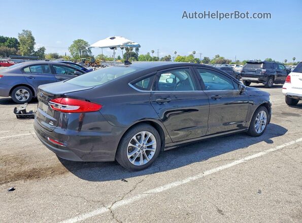 3FA6P0LU3LR189385 2020 FORD FUSION Black Trasero derecho