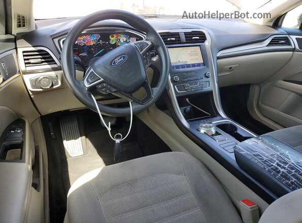 3FA6P0LU3LR189385 2020 FORD FUSION Black Vista del salpicadero