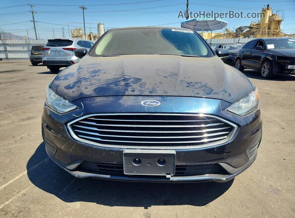 3FA6P0LU3LR189905 2020 FORD FUSION Black Դիմացի տեսք