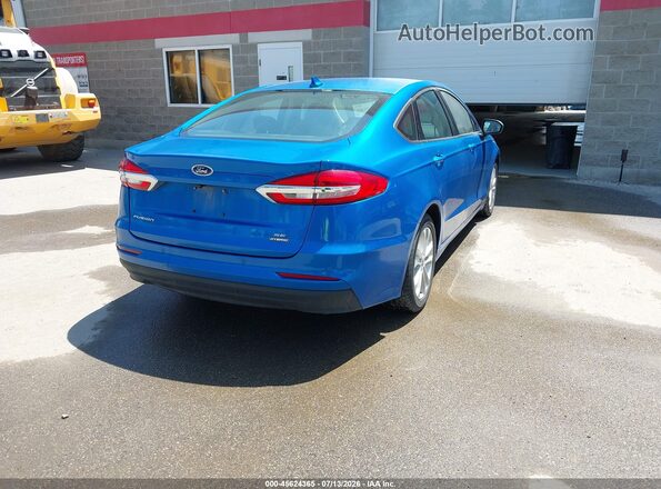 3FA6P0LU3LR233143 2020 FORD FUSION Blue Tył prawy