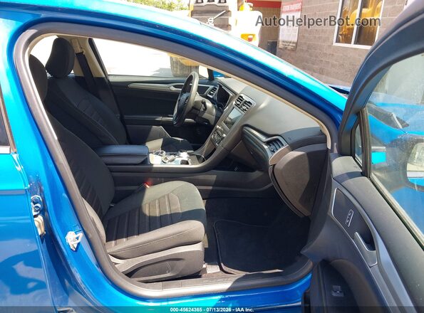 3FA6P0LU3LR233143 2020 FORD FUSION Blue Widok wnętrza z przodu