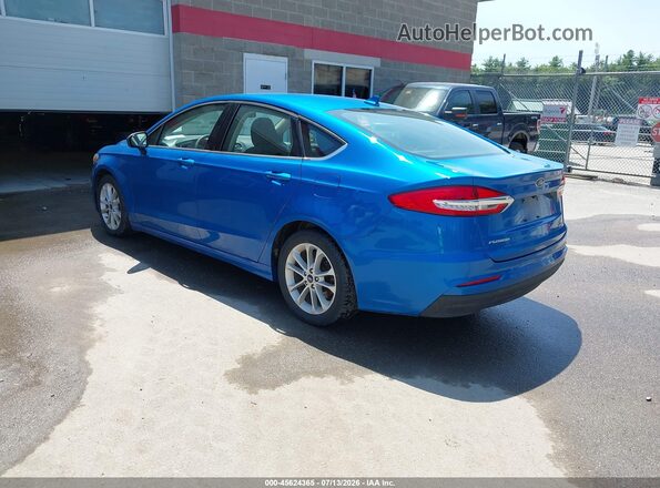 3FA6P0LU3LR233143 2020 FORD FUSION Blue Tył lewy