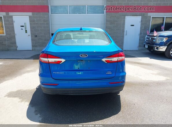 3FA6P0LU3LR233143 2020 FORD FUSION Blue 