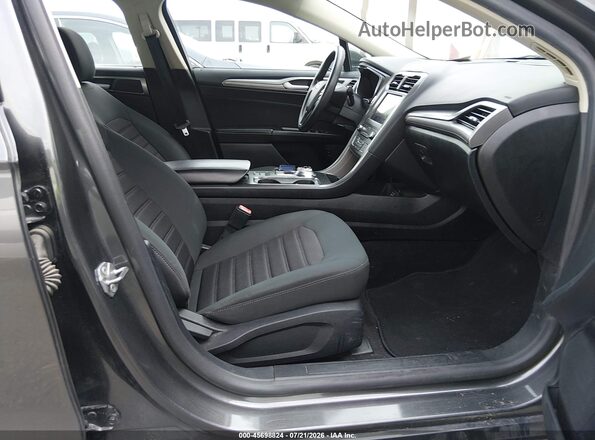 3FA6P0LU3LR245213 2020 FORD FUSION Gray წინა სალონის ხედი