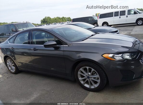 3FA6P0LU3LR245213 2020 FORD FUSION Gray უკანა სალონის ხედი