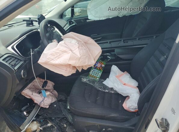 3FA6P0LU4GR333533 2016 FORD FUSION White წინა სალონის ხედი