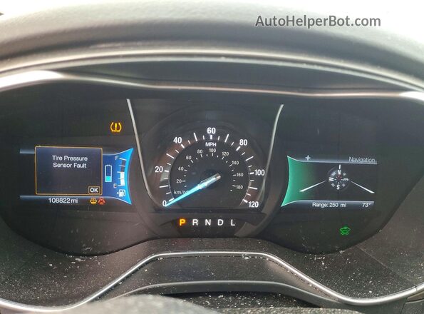 3FA6P0LU4HR100348 2017 FORD FUSION Tan Սարքավորումների վահանակի տեսք