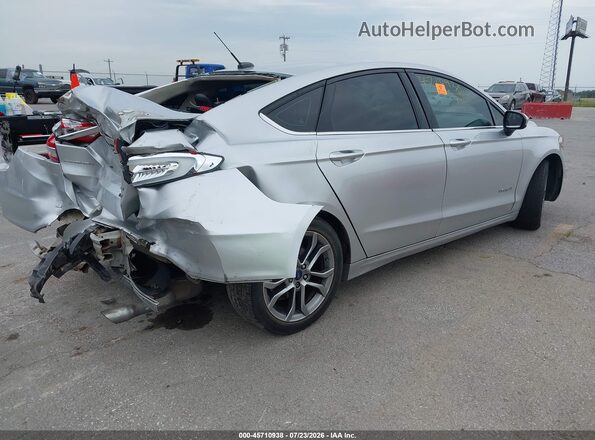 3FA6P0LU4HR182114 2017 FORD FUSION HYBRID Gray Հետևի աջ