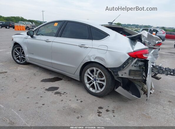 3FA6P0LU4HR182114 2017 FORD FUSION HYBRID Gray Հետևի ձախ