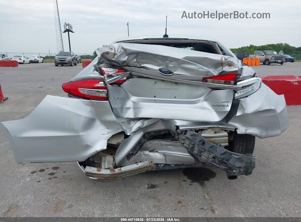 3FA6P0LU4HR182114 2017 FORD FUSION HYBRID Gray 