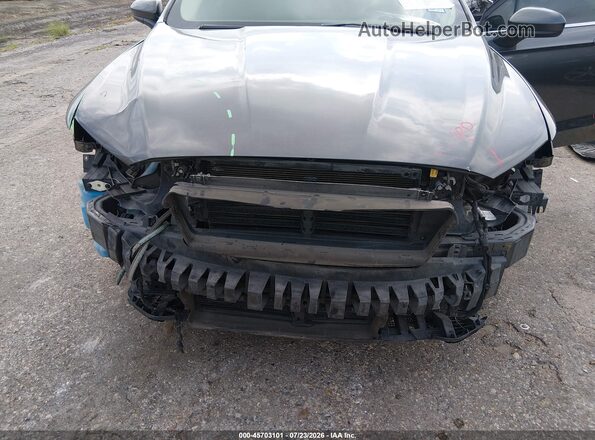 3FA6P0LU4HR368123 2017 FORD FUSION HYBRID Gray Vista frontal