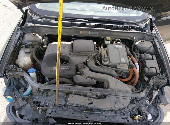 3FA6P0LU4HR368123 2017 FORD FUSION HYBRID Gray Vista trasera