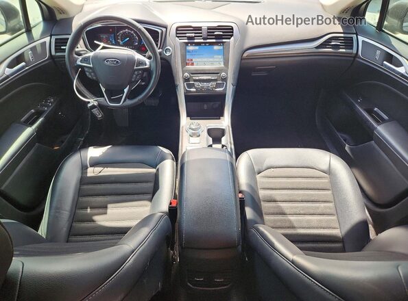 3FA6P0LU4HR397461 2017 FORD FUSION Charcoal წინა პანელის ხედი
